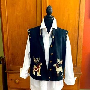 Double D Ranch Ranch Wear Beaded Vest